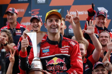 Supercars champion Jamie Whincup says he will race on in 2018