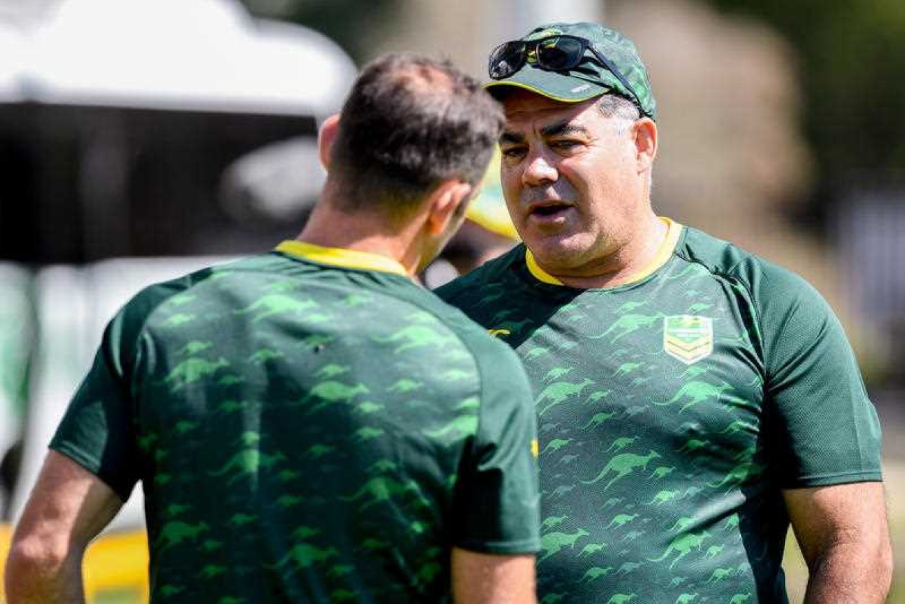 Mal Meninga knows a decision on his first-choice halfback is looming as Australia prepare for their final World Cup group game.