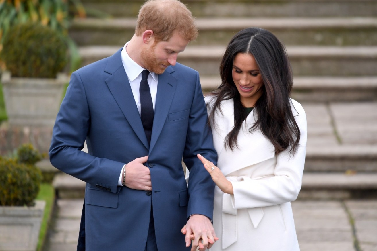 The engagement ring was designed by Prince Harry and is laden with meaning.