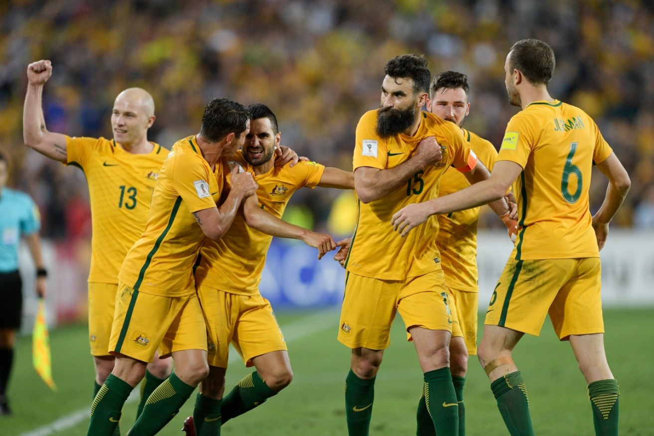 Australia captain Mile Jedinak was the hero as the Socceroos qualified for the World Cup.