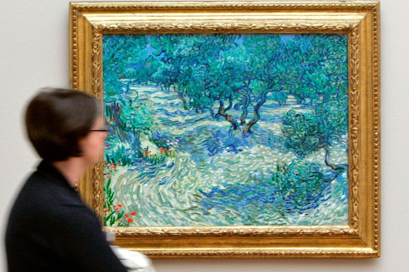 Vincent van Gogh painted his <i>Olive Trees</i> series in 1889 while staying in an asylum in the south of France. <i>Photo: Getty</i>