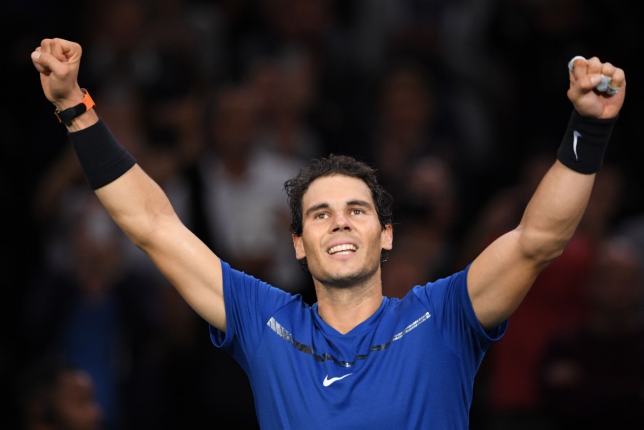 For the fourth time in his career Rafael Nadal will end the year with tennis' world No.1 ranking.