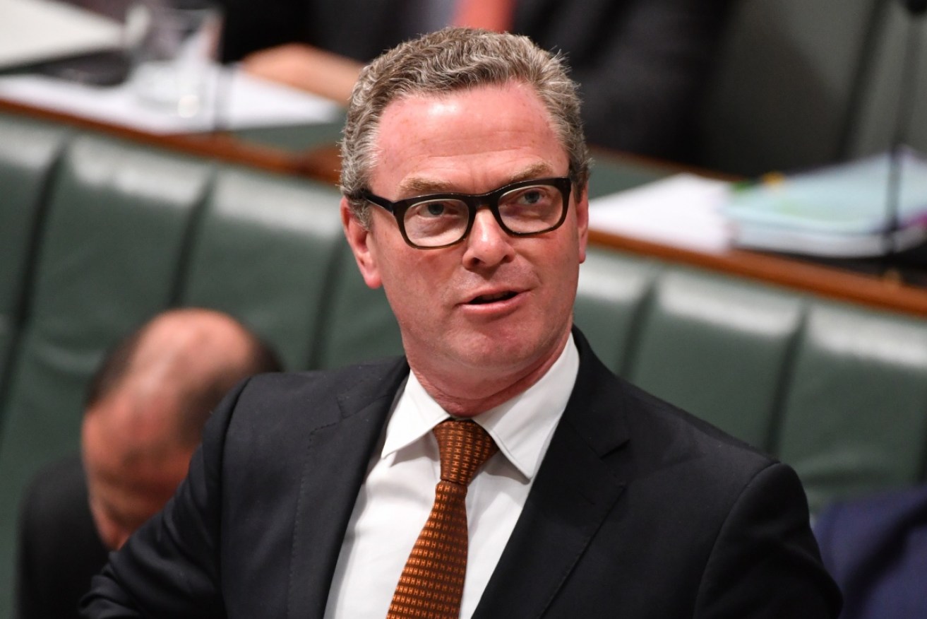 Christopher Pyne says there are no implications for national security after his Twitter account was hacked.
