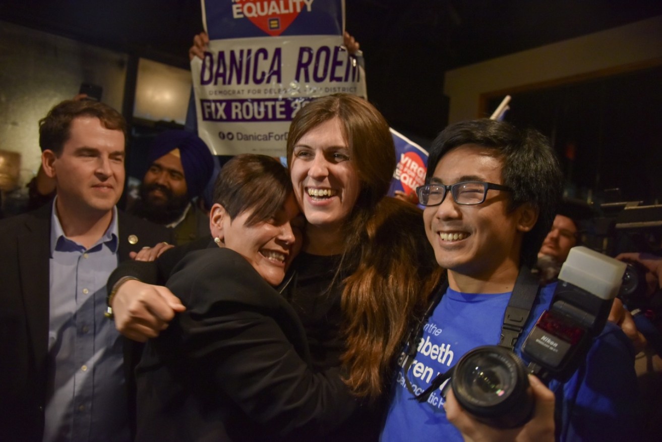 Transgender woman Danica Roem was elected in Virginia on Wednesday.