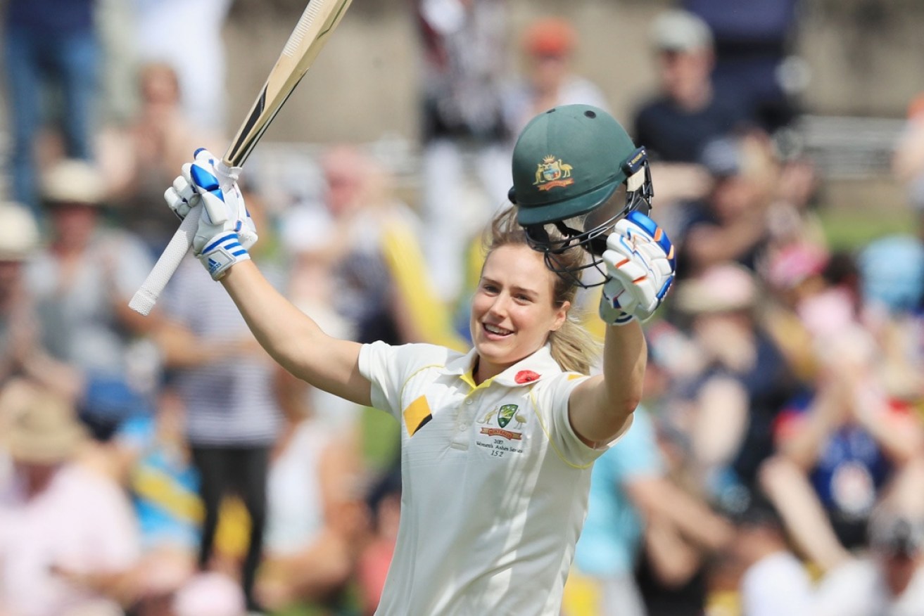 Ellyse Perry averages above 50 with the bat in both Test and one-day cricket.