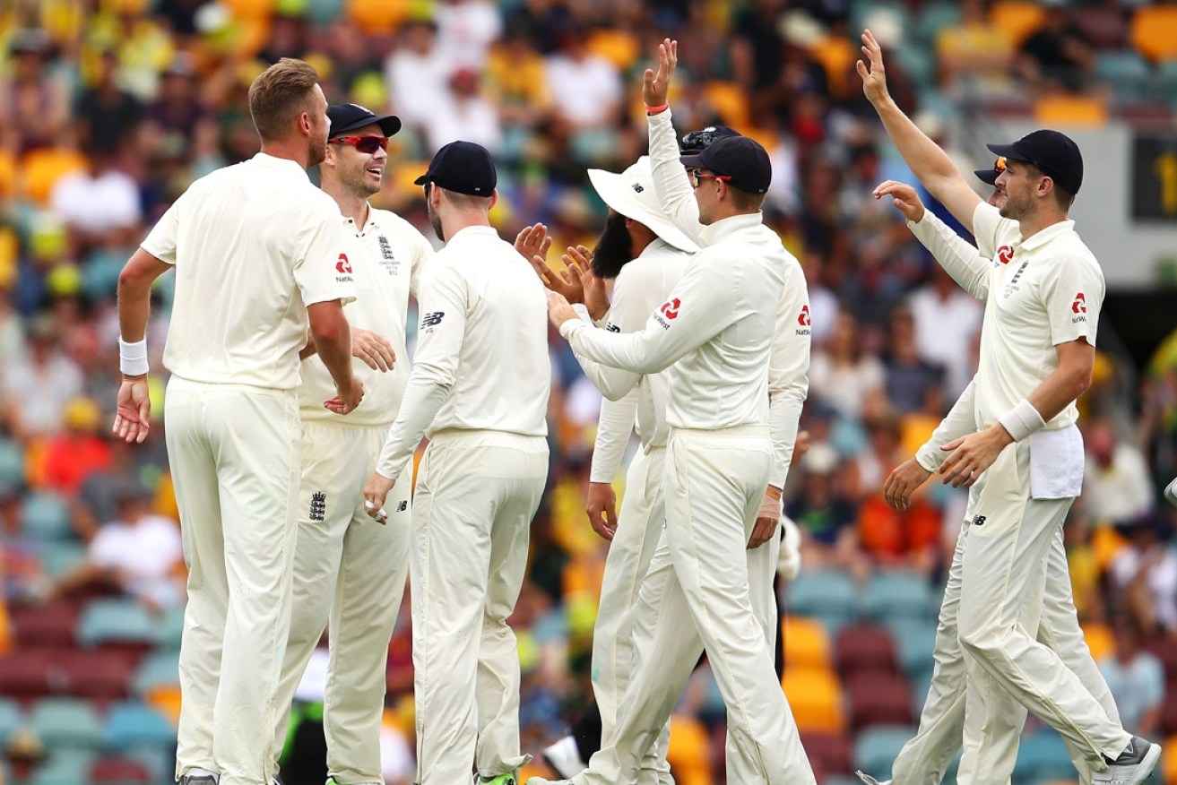 England was on top early in the first Ashes Test.