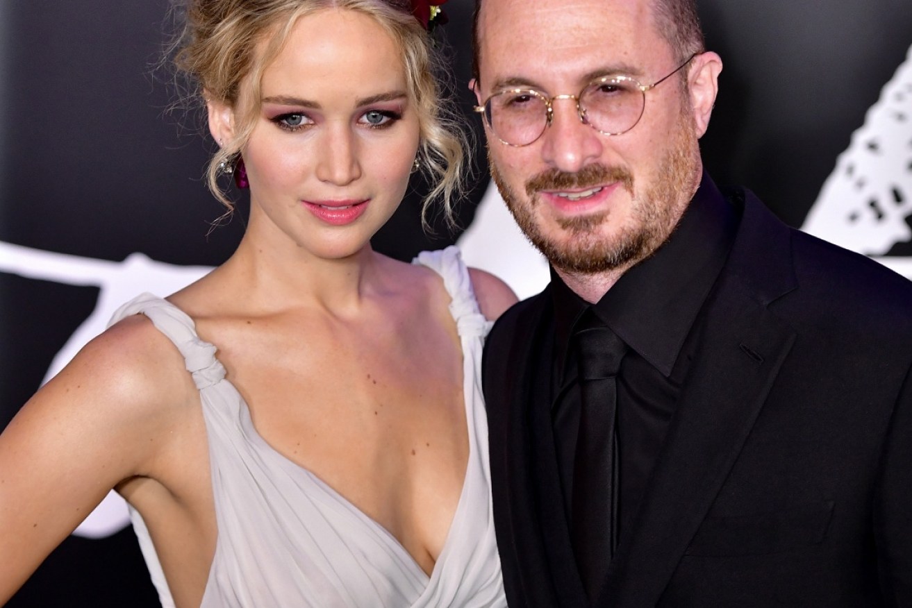 Jennifer Lawrence said her ex-boyfriend Darren Aronofsky only wanted to talk about their film at the end of the day.