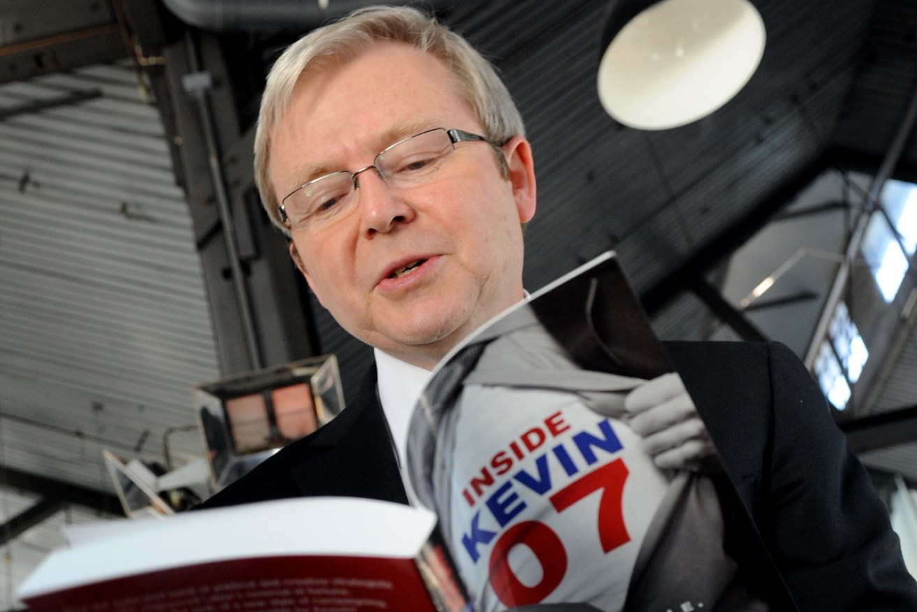 Kevin Rudd was perhaps the last person to get on board the Kevin07 train.