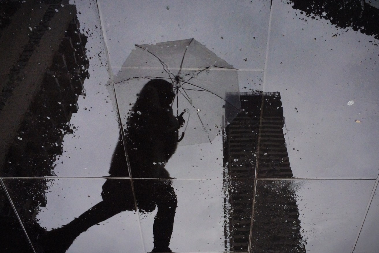 Up to 150mm of rain is expected to hit Melbourne over the weekend (stock image).
