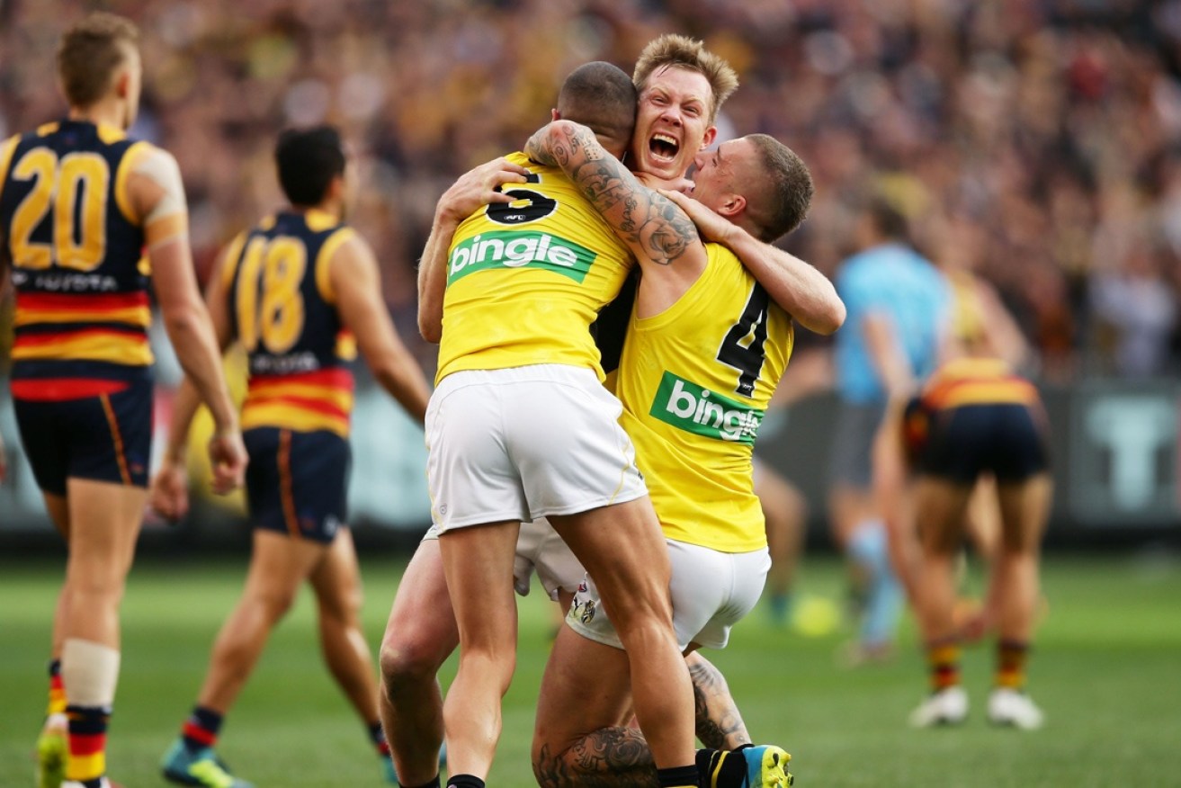 Richmond's success in 2017 ended a 37-year premiership drought.