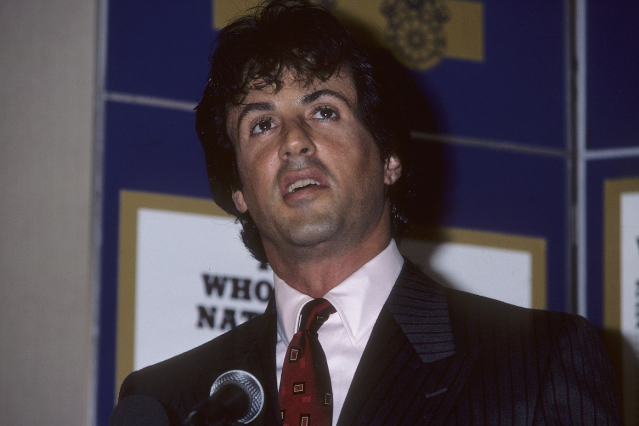 Sylvester Stallone in 1986, around the time of the alleged sexual assault.