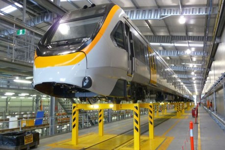 Queensland Rail hits snag in delivering new Commonwealth Games&#8217; trains