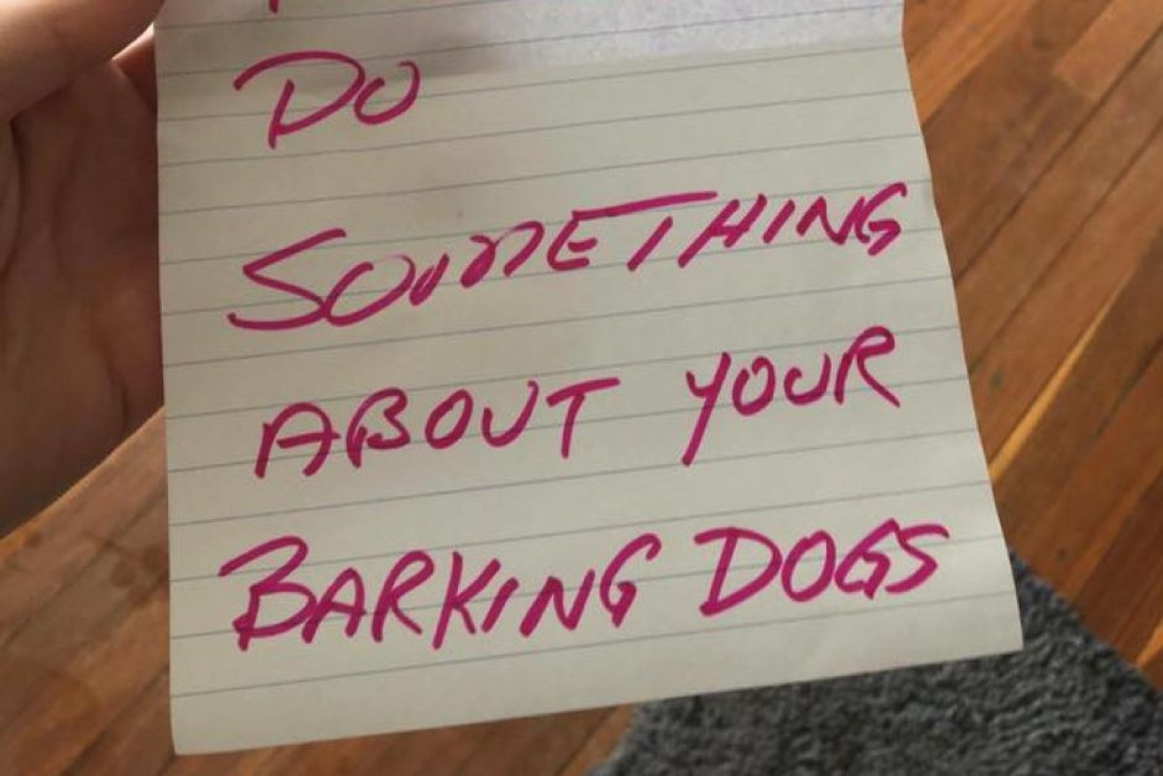 People prefer to make anonymous complaints about dogs. 
