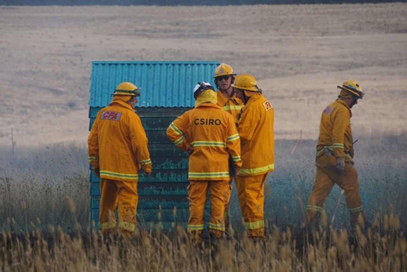 The CFA bushfire research team is looking at possible uses for polymer gel technology.


