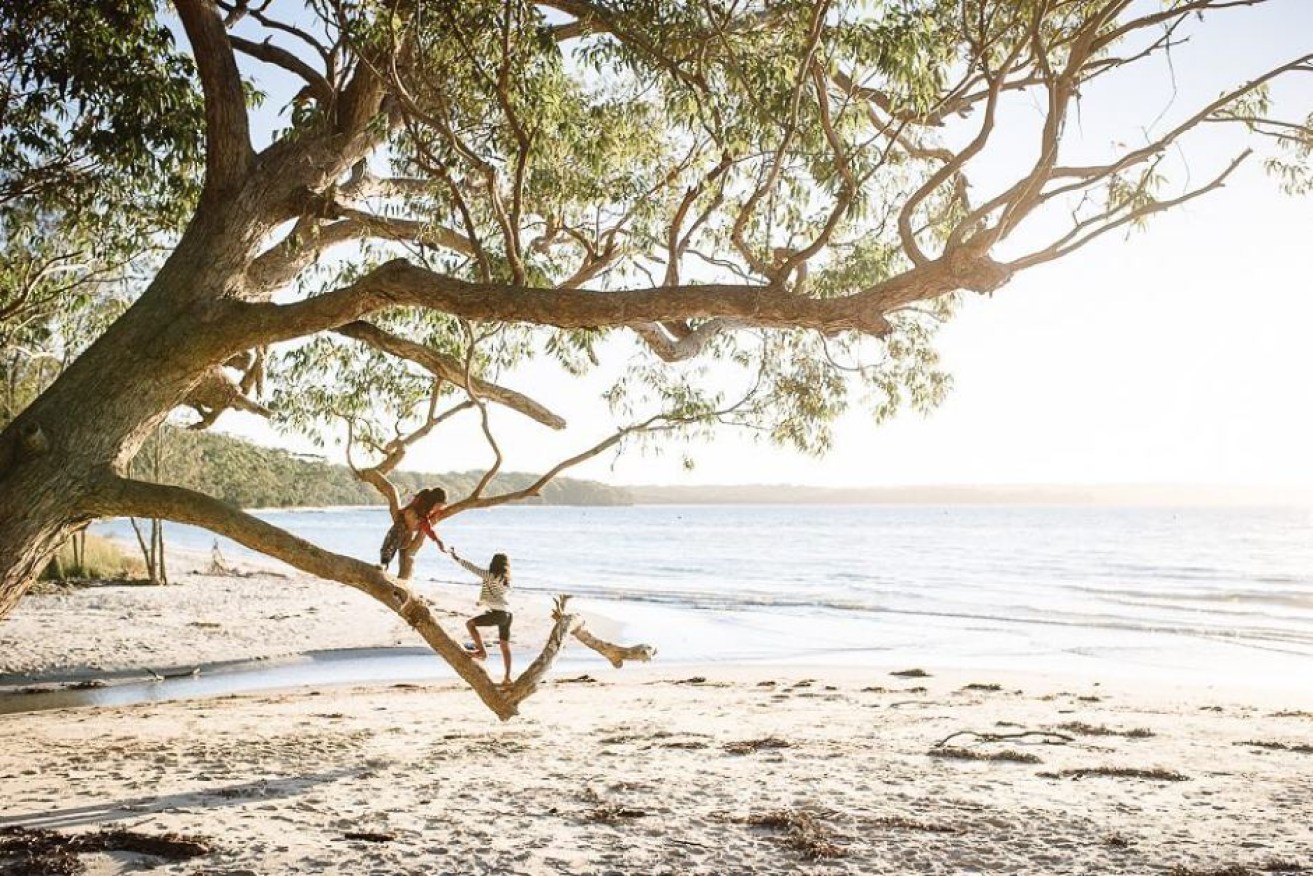 Hole in the Wall Beach near Jervis Bay is a photographer's paradise.