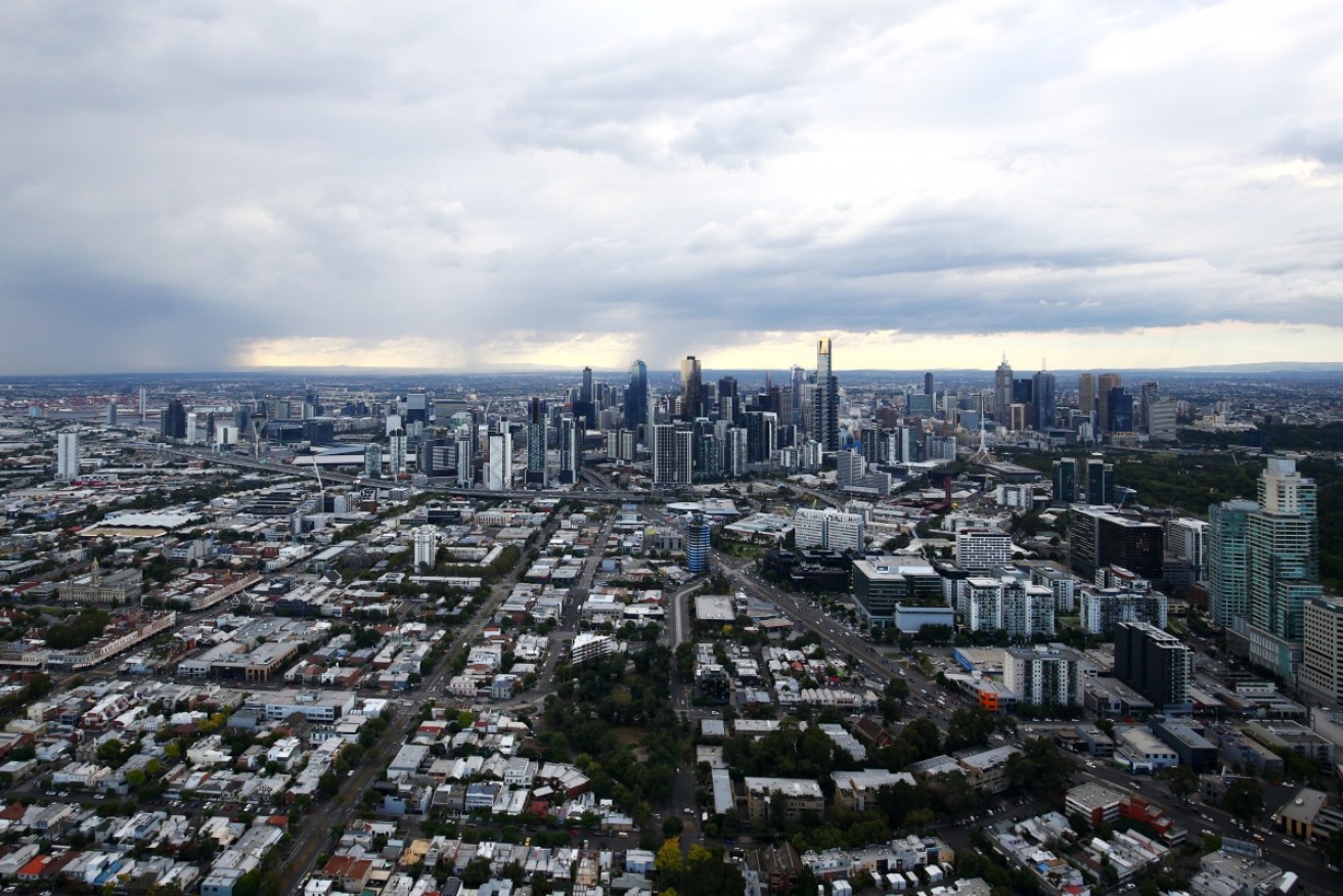 Melbourne's CBD is one of the climate change danger spots for property owners.