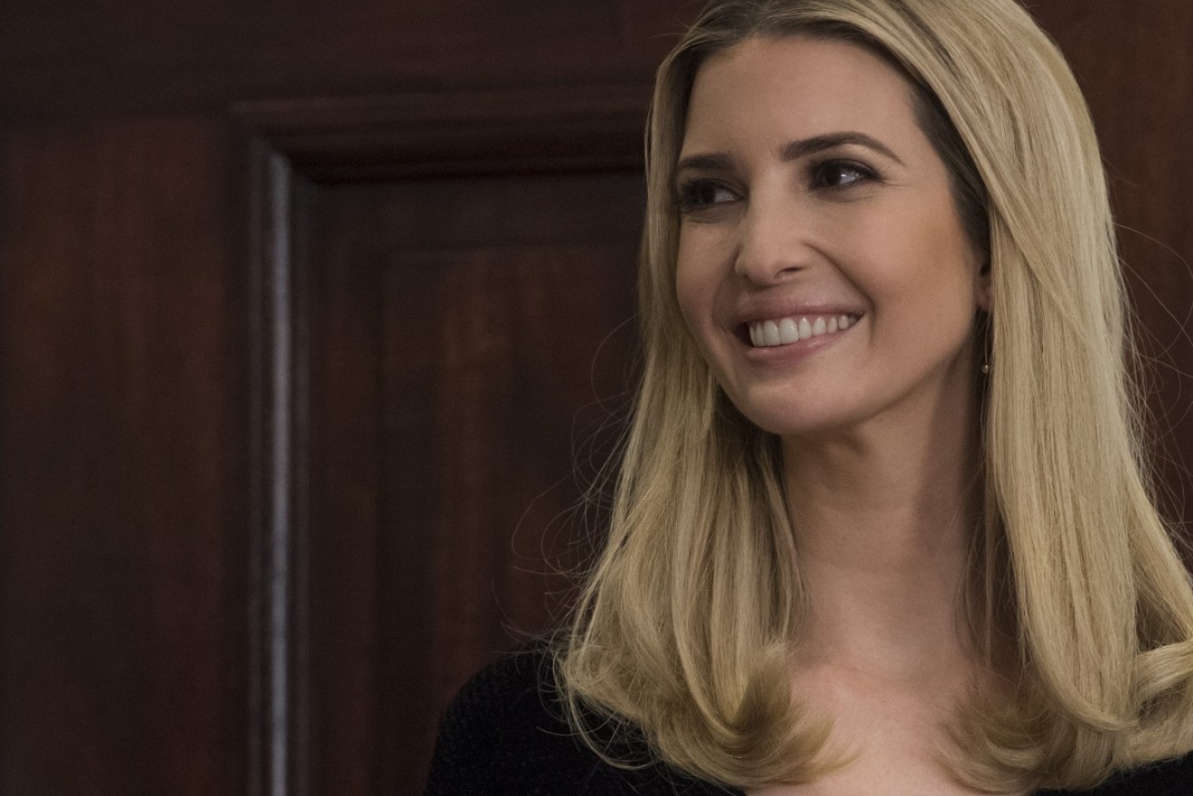 Ivanka Trump was all smiles at the White House on December 14.