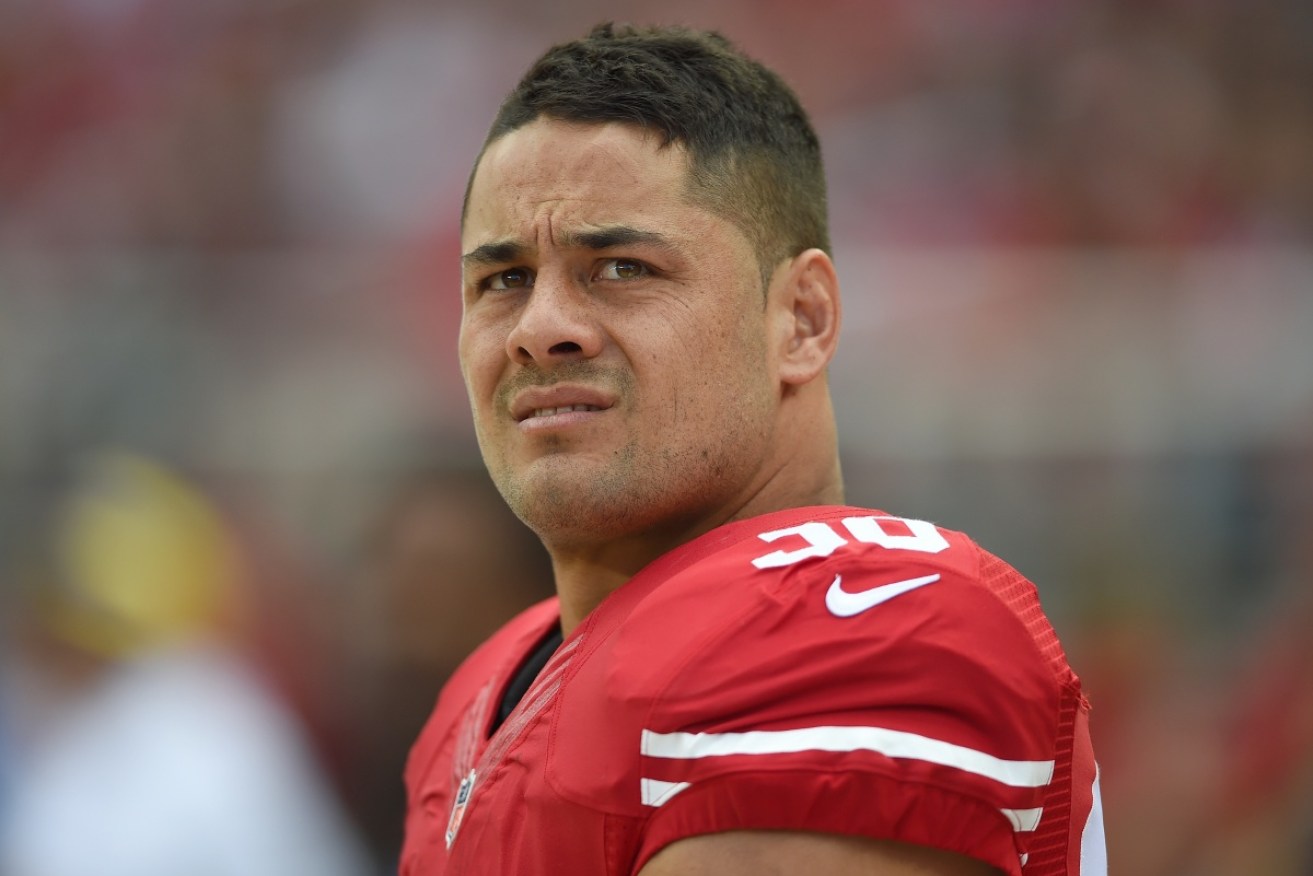 NRL star Jarryd Hayne has been accused of raping a drunken woman during his time at the San Francisco 49ers.