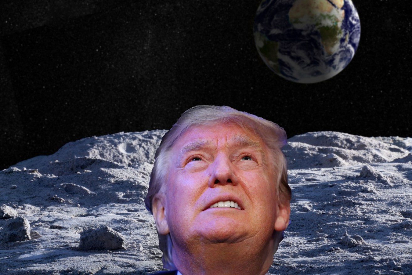 Donald Trump wants to return a man to the moon for the first time since 1972.