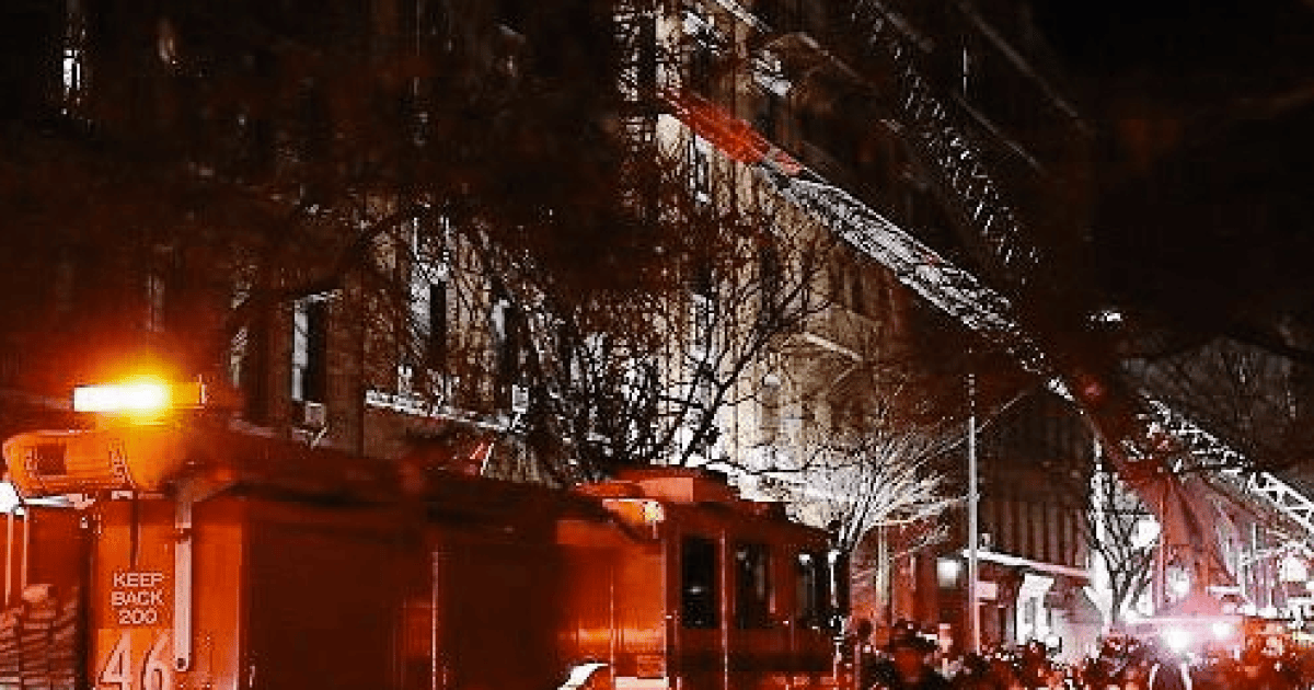 New York City apartment fire kills 12