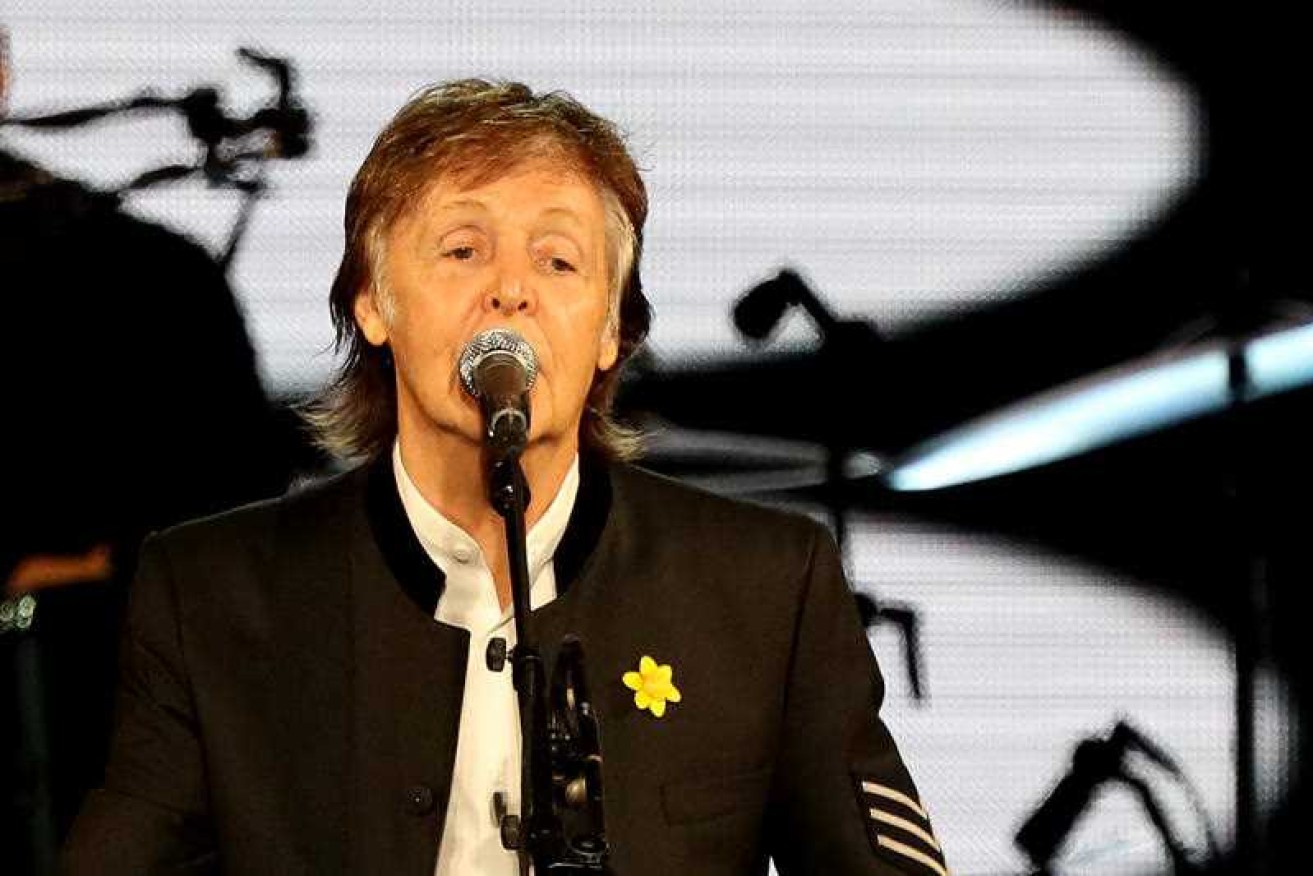 Paul McCartney still has anxiety dreams about getting up in front of a crowd.