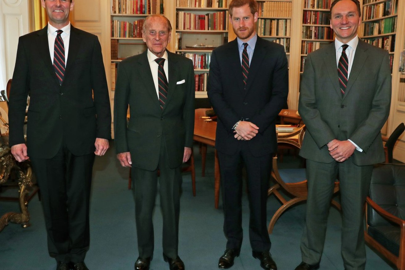 Prince Philip has handed off his role as Captain General of the Royal Marines to Prince Harry.