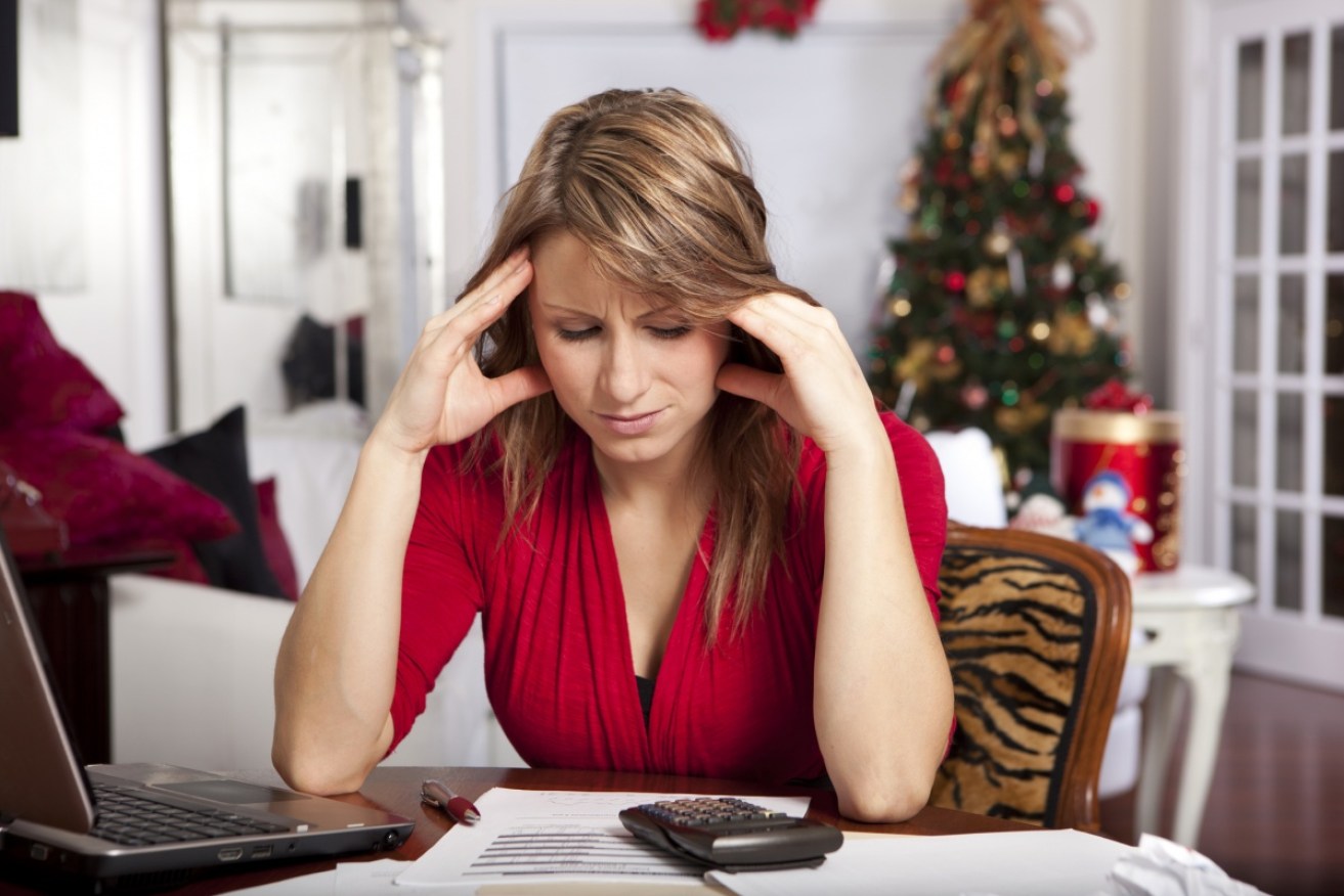 Figures show the average credit card debt after the holiday season is $1666, which can take months to pay off for some people. 