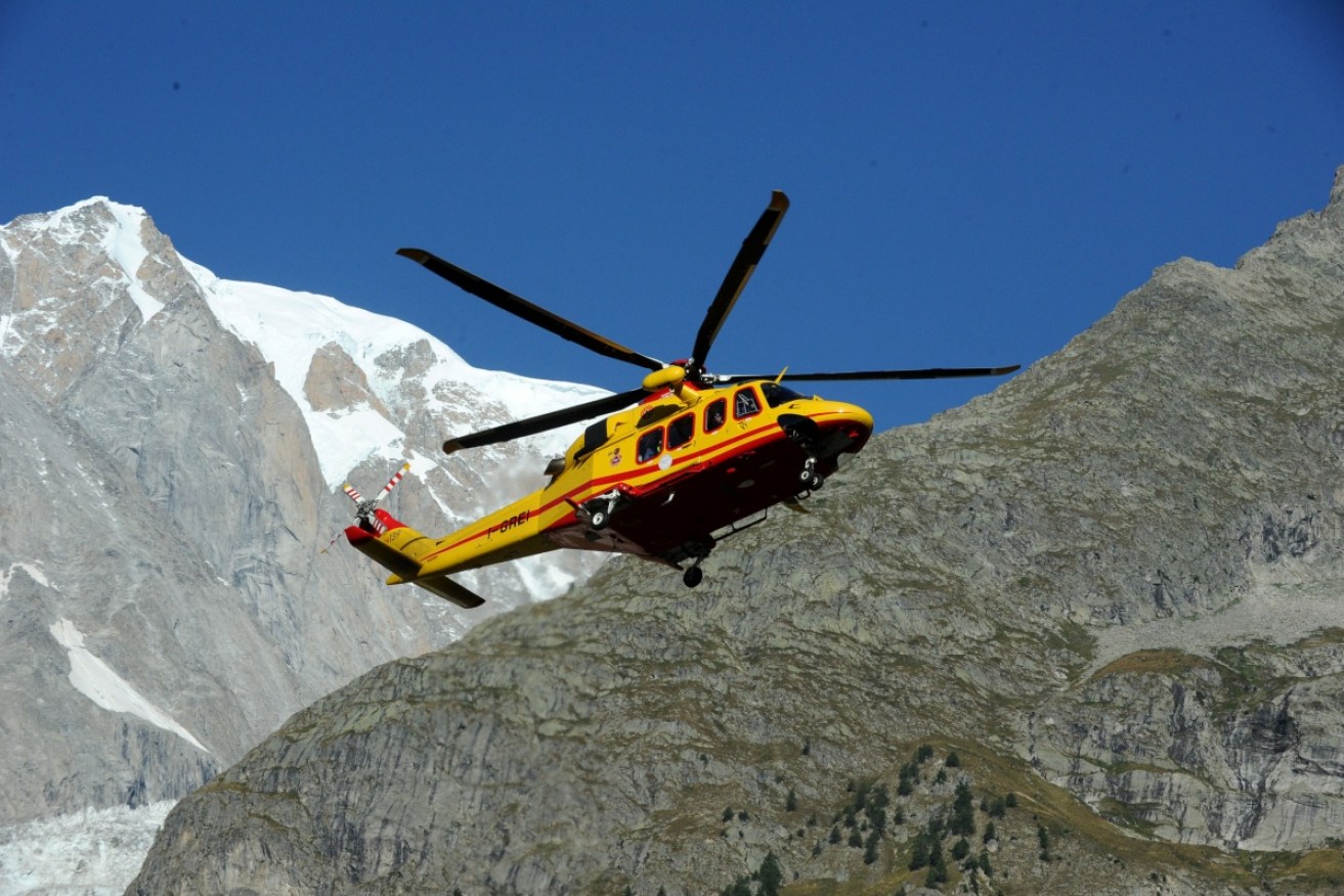 Two civil security helicopters dropped rescue personnel over every gondola car to open the roof hatches.