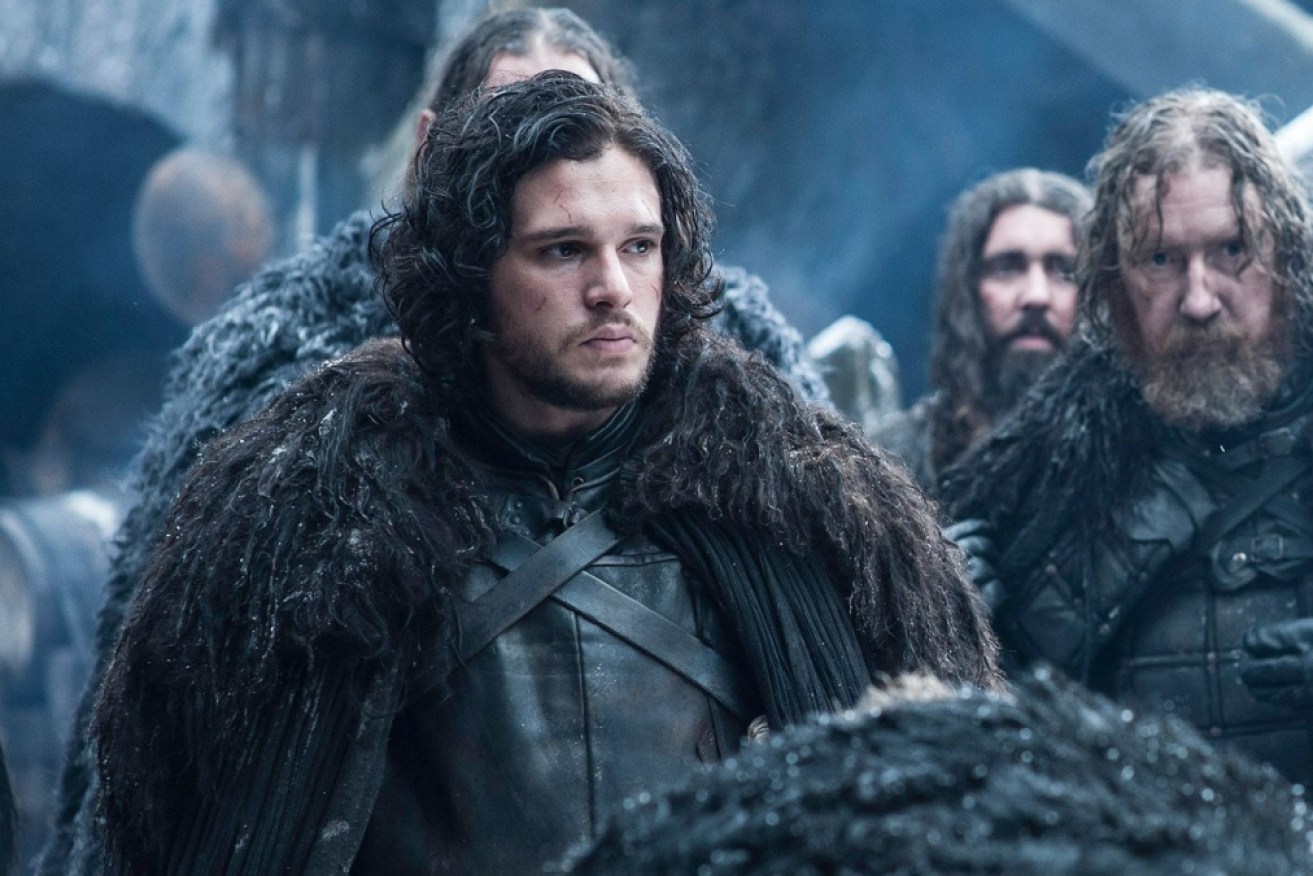 Arguably one of television's most recognisable faces: <i>Game of Thrones</i>' Jon Snow, played by Kit Harington.