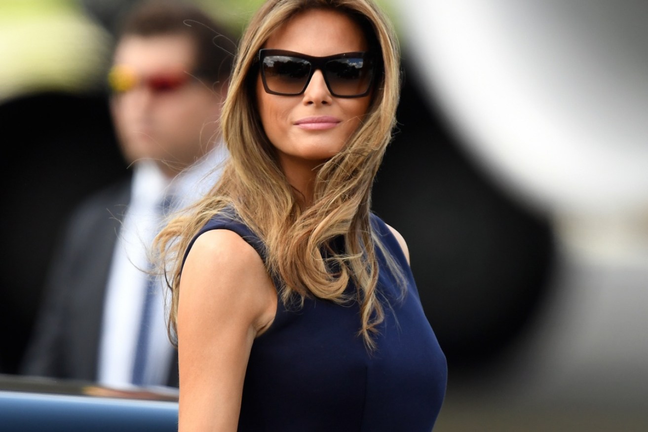 Mrs Trump is expected to spend the rest of the week in hospital as she recovers.