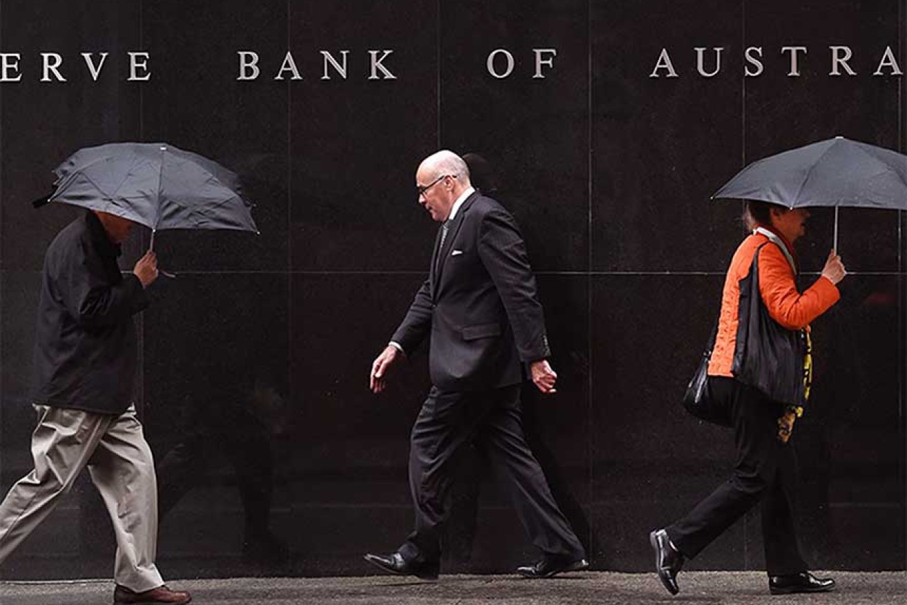 Melbourne rain dampened the share market on Friday.