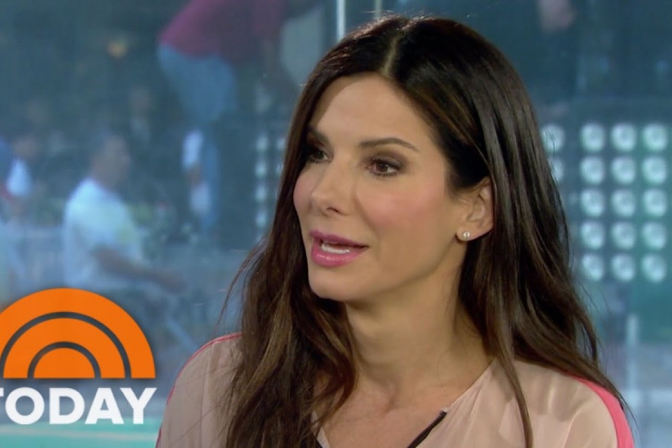 Sandra Bullock joked she wouldn't return to the <i>Today Show</i> after Matt Lauer's interview.