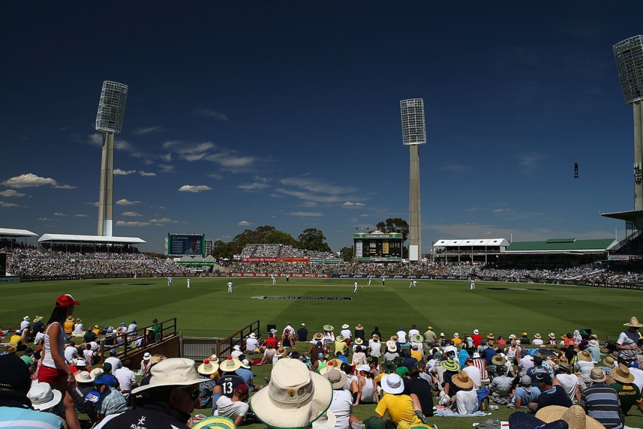 The WACA is expecting a big crowd against England.