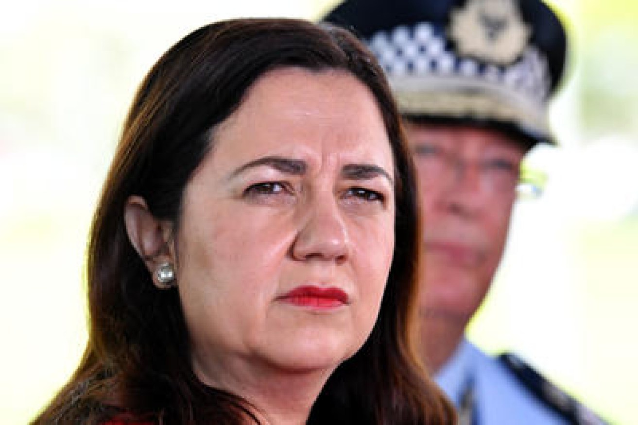 Queensland Premier Annastacia Palaszczuk is anxiously awaiting the last test results. 