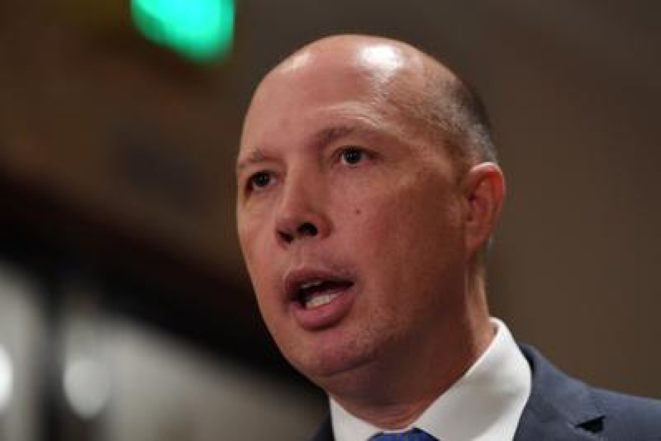 Peter Dutton has blamed "civil libertarian" judges for youth crime in Victoria. 