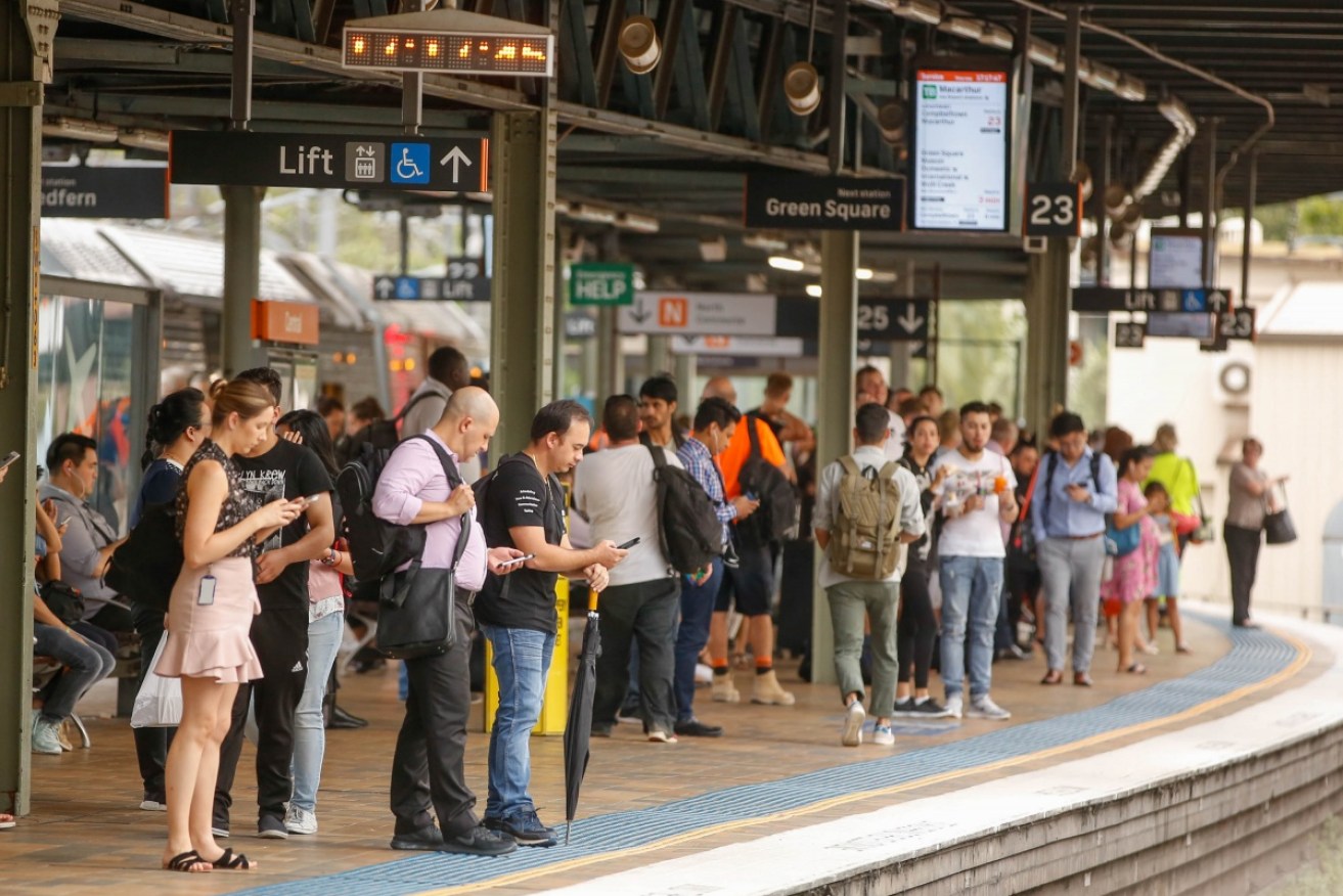 Commuters again complained of Sydney Trains delays on Wednesday.