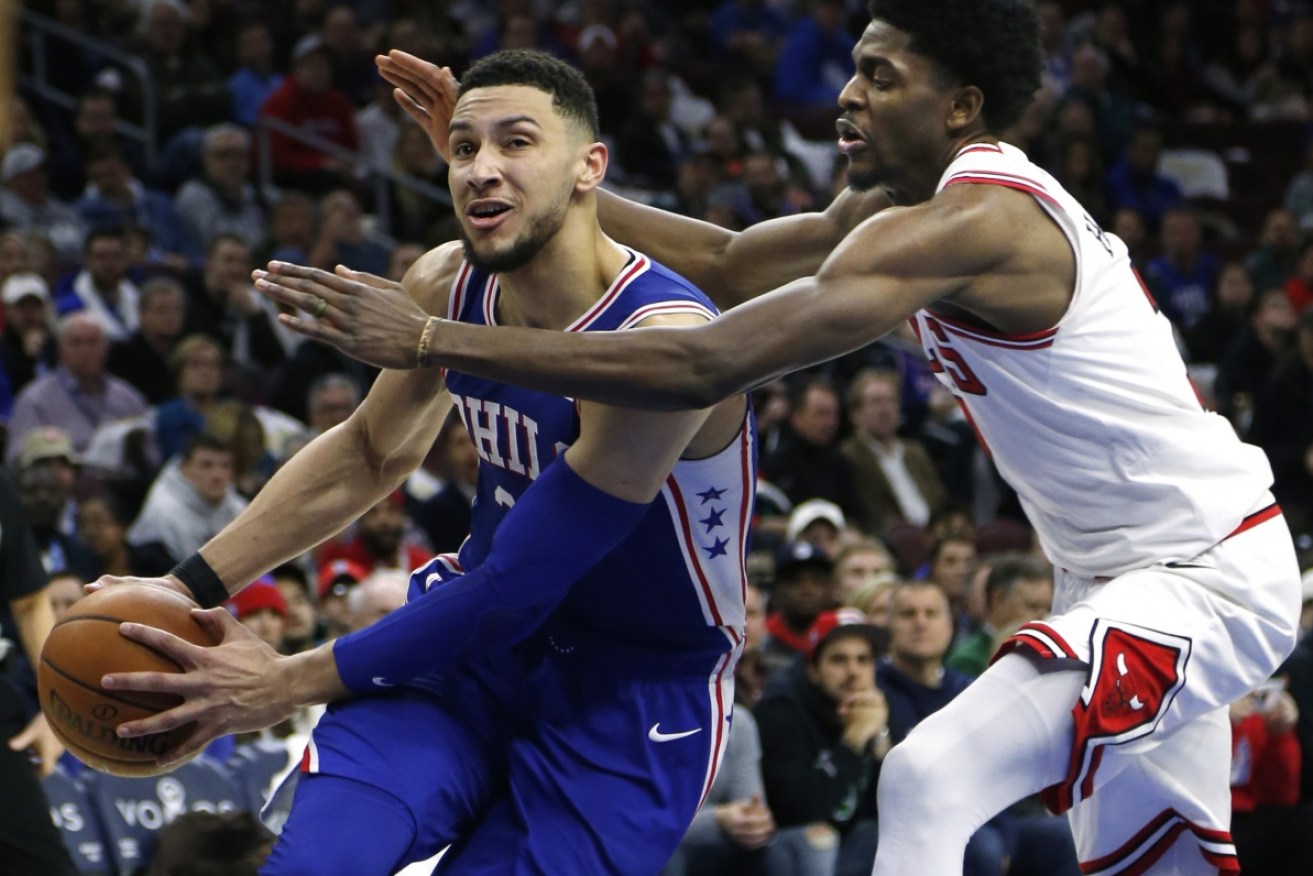 NBA rookie Ben Simmons has made history with a fifth triple-double this season for Philadelphia.