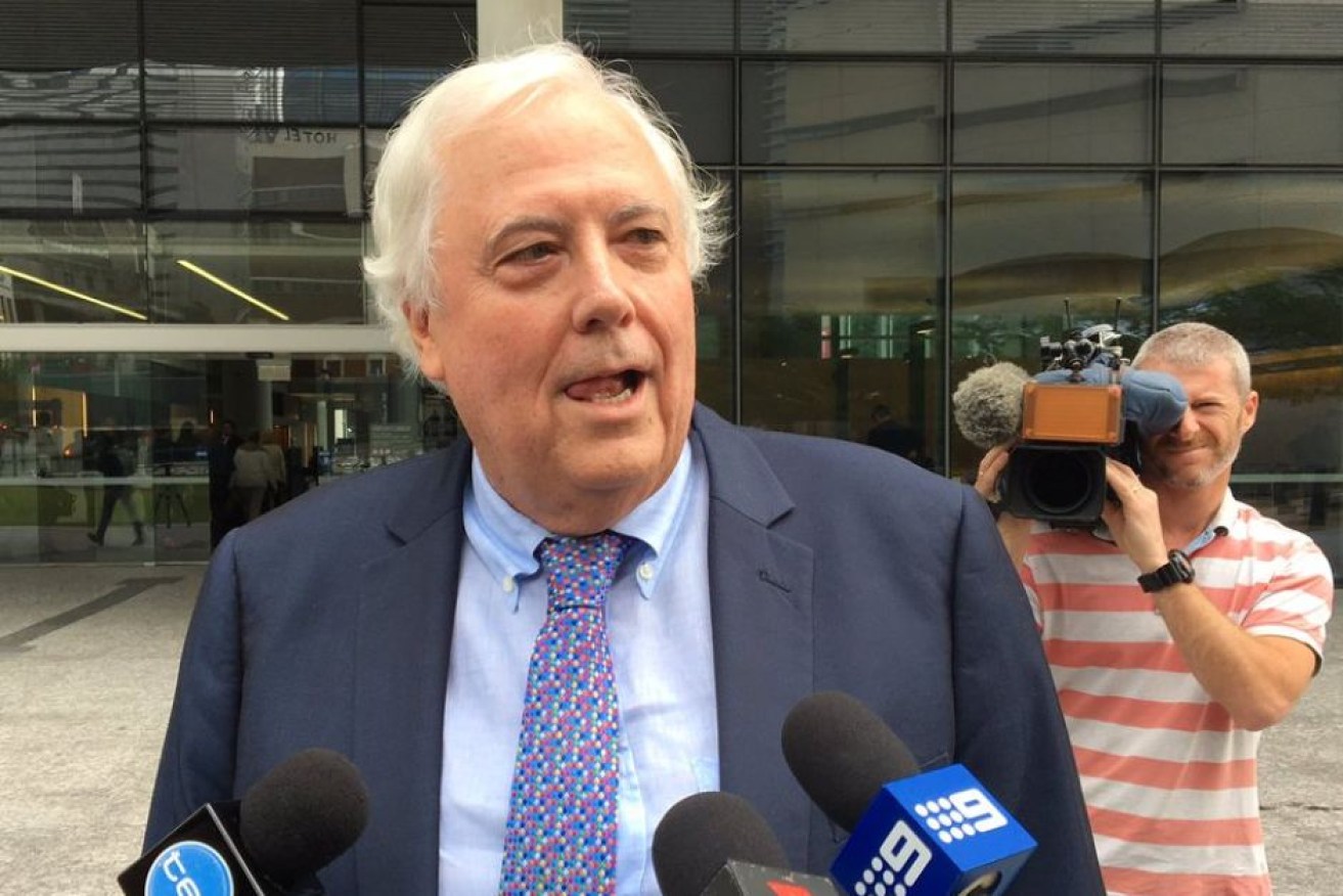 Clive Palmer says he has the funds to reopen the mothballed refinery.