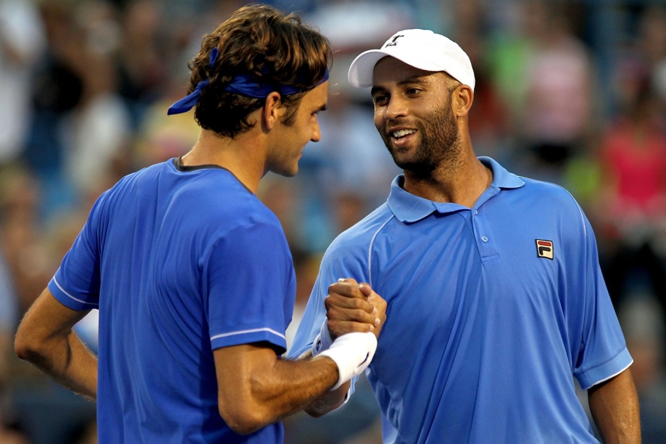 Roger Federer and James Blake have plenty of respect for each other.