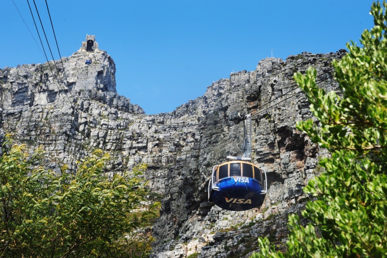 Table Mountain is  a major tourist attraction.