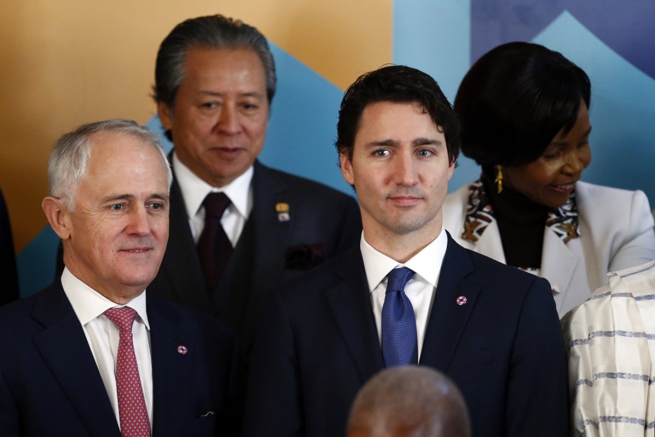 Canadian PM Justin Trudeau confirmed Canada would sign the TPP.