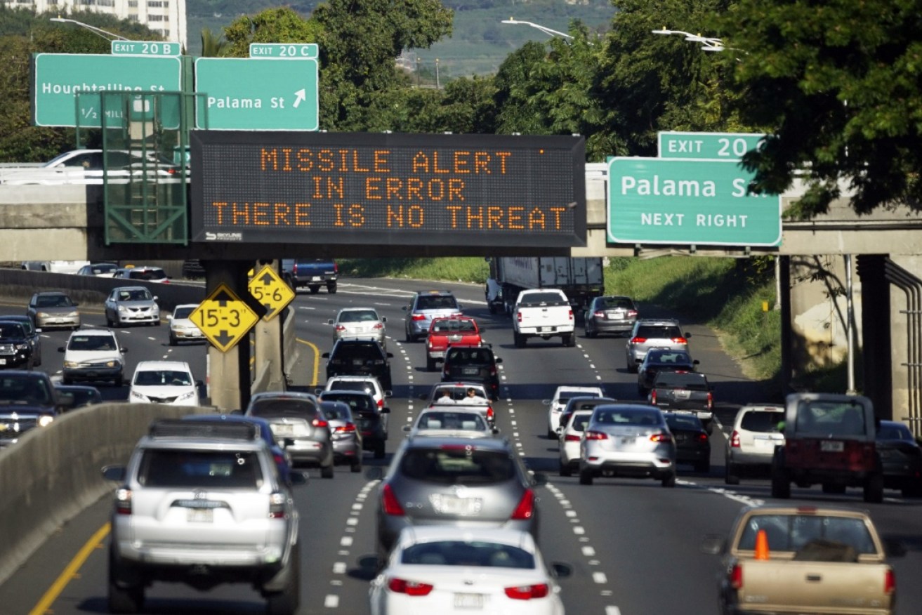 The false alert caused more than 40 minutes of sheer panic in Hawaii.