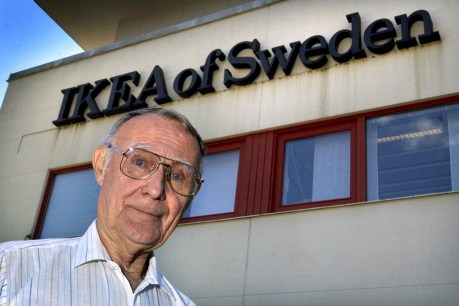Ikea founder Ingvar Kamprad dies aged 91
