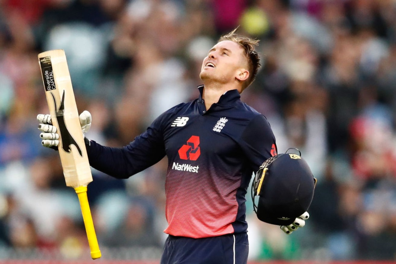Jason Roy has form in putting Australia to the swiord in the one-day arena. Photo: Getty 