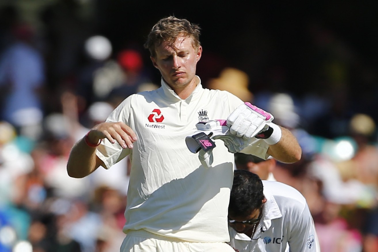 Joe Root has paid the price after spending most Sunday's heatwave in the middle.