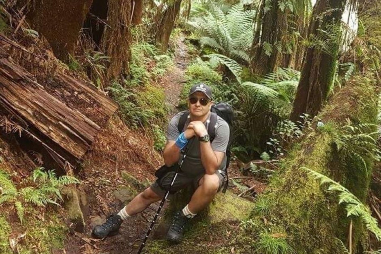 Julio Ascui set off on a hike at Halls Gap in the Grampians five days ago.