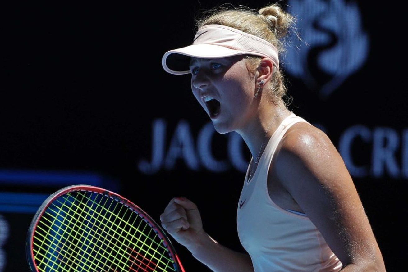 Marta Kostyuk has accused Russian rivals of caring more about money than human rights.<i>Photo: AAP</i>