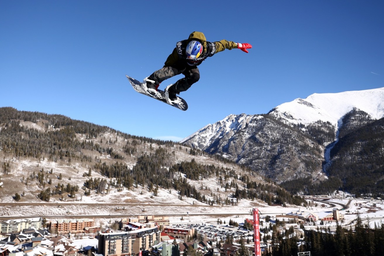 Scotty James on his way to becoming world halfpipe champion.