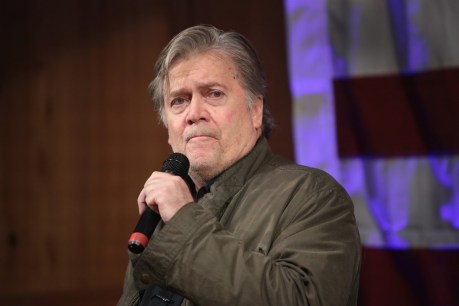 Steve Bannon the first to be hauled before grand jury