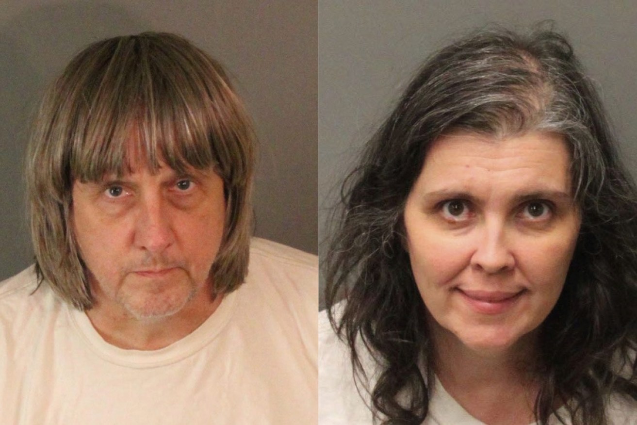 The siblings were malnourished and some shackled to beds in the family's filthy California home.
